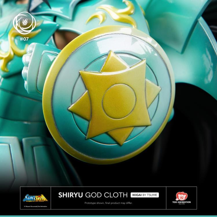 Saint Seiya Ikigai Shiryu God Cloth 1/6 Scale Limited Edition Statue Gallery Image 18