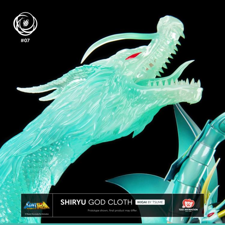 Saint Seiya Ikigai Shiryu God Cloth 1/6 Scale Limited Edition Statue Gallery Image 17