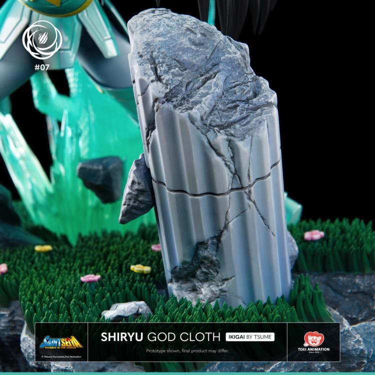 Saint Seiya Ikigai Shiryu God Cloth 1/6 Scale Limited Edition Statue Gallery Image 19