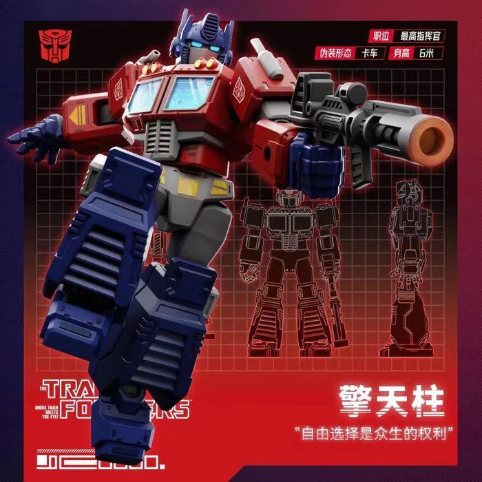 Transformers G1 Galaxy Version Boxed Set of 9 Model Kits (International Ver.) Gallery Image 7