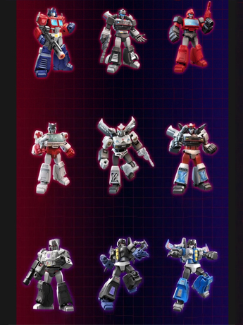 Transformers G1 Galaxy Version Boxed Set of 9 Model Kits (International Ver.) Gallery Image 2