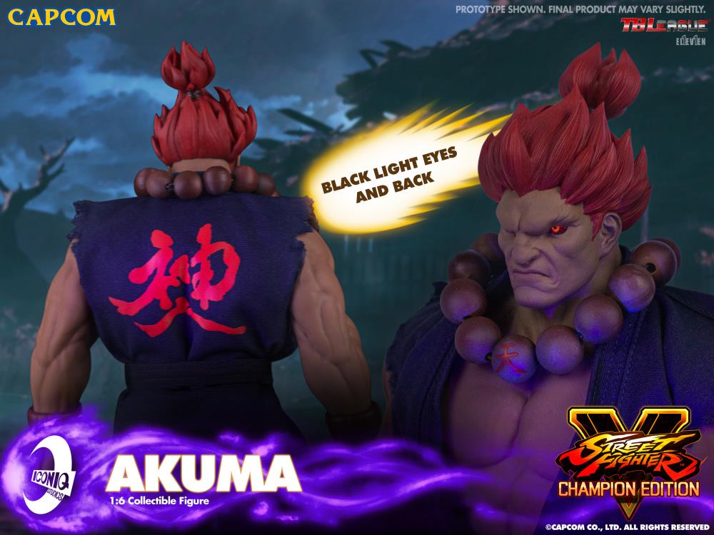 Street Fighter V Iconiq Gaming Series Akuma 1/6 Scale Collectible Figure Gallery Image 27