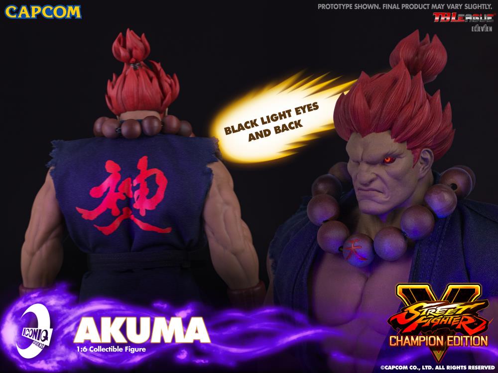 Street Fighter V Iconiq Gaming Series Akuma 1/6 Scale Collectible Figure Gallery Image 18