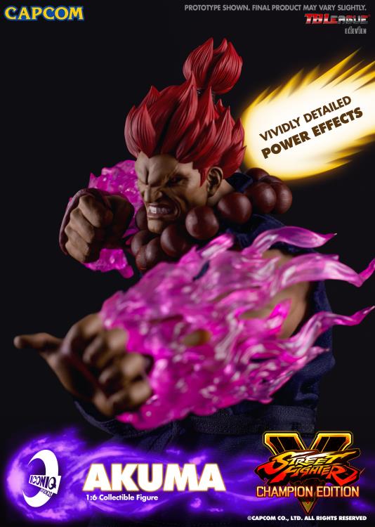 Street Fighter V Iconiq Gaming Series Akuma 1/6 Scale Collectible Figure Gallery Image 19