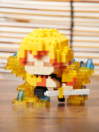 Demon Slayer: Kimetsu no Yaiba Nanoblock Character Collection Series Zenitsu Agatsuma (Thunder Breathing) Gallery Image 2