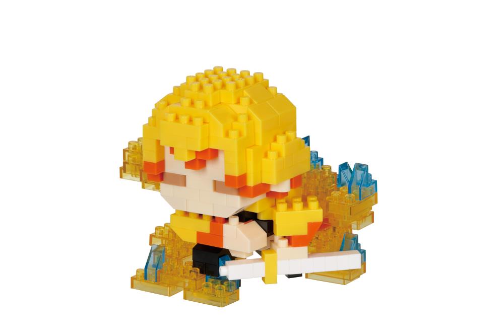Demon Slayer: Kimetsu no Yaiba Nanoblock Character Collection Series Zenitsu Agatsuma (Thunder Breathing) Gallery Image 5