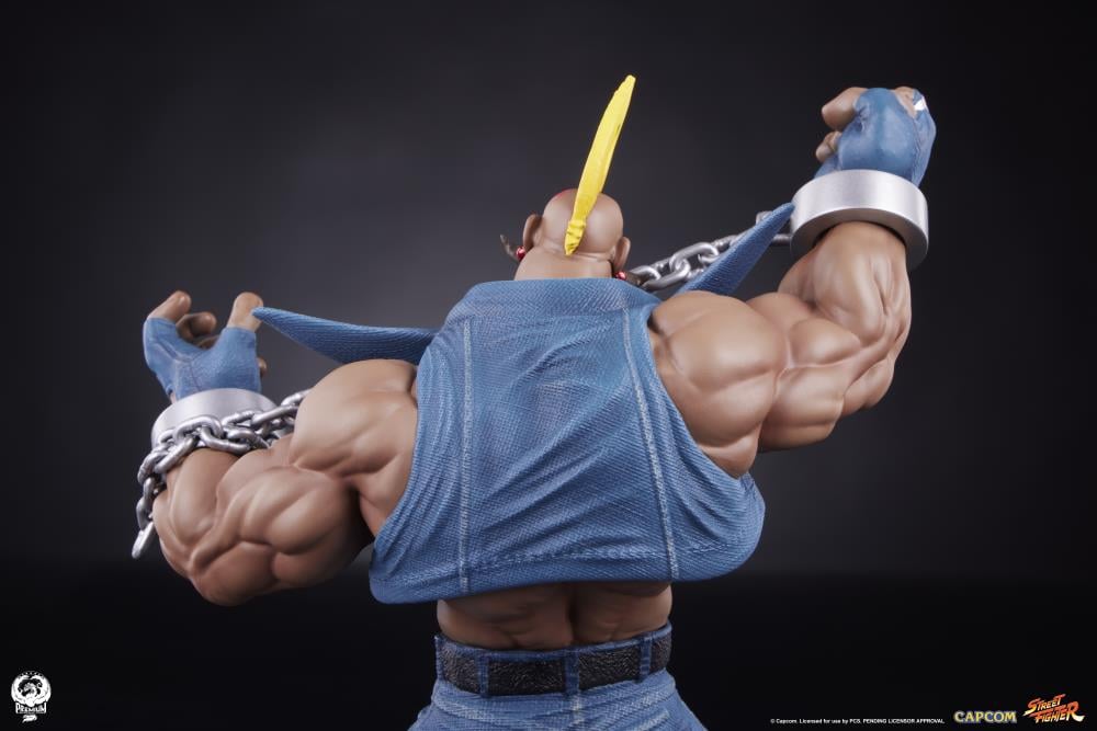 Street Fighter Street Jam Cammy and Birdie 1/10 Scale Statue Set Gallery Image 20