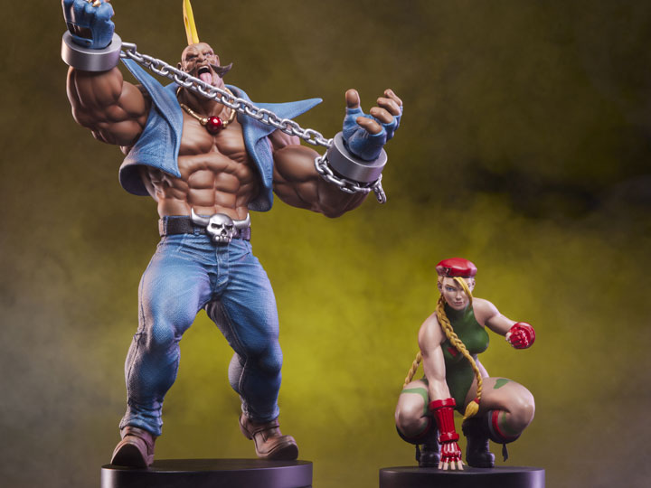 Street Fighter Street Jam Cammy and Birdie 1/10 Scale Statue Set Gallery Image 1