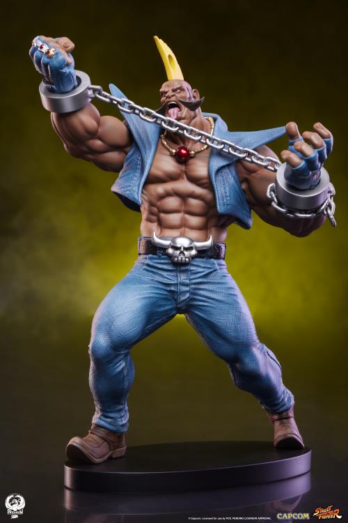 Street Fighter Street Jam Cammy and Birdie 1/10 Scale Statue Set Gallery Image 7