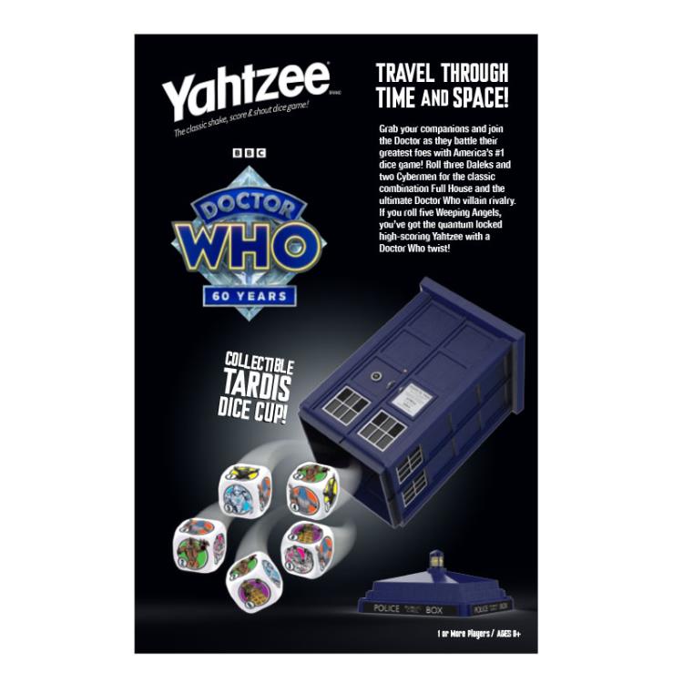 Yahtzee: Doctor Who Tardis 60th Anniversary Edition Gallery Image 6