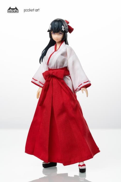 Pocket Art Series Exorcism Shrine Maiden Tsubaki 1/12 Scale Action Figure Gallery Image 15