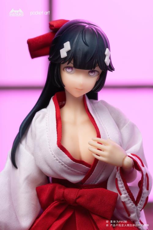 Pocket Art Series Exorcism Shrine Maiden Tsubaki 1/12 Scale Action Figure Gallery Image 14