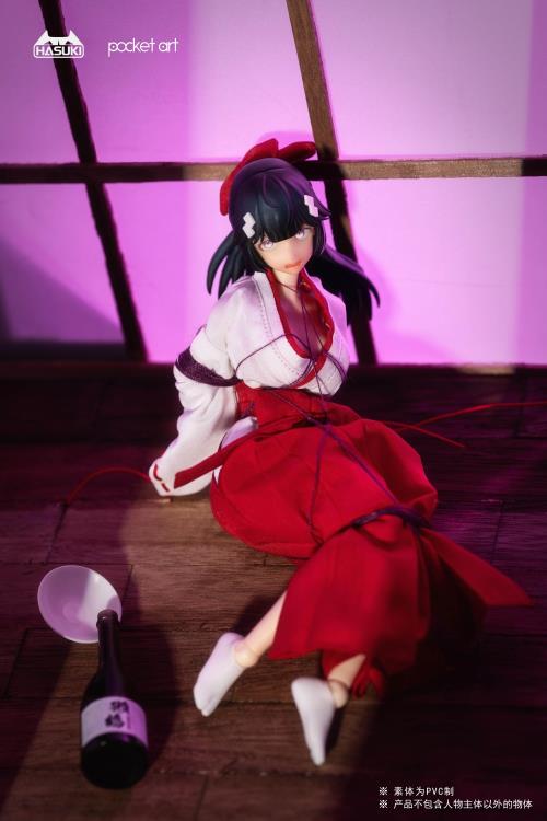 Pocket Art Series Exorcism Shrine Maiden Tsubaki 1/12 Scale Action Figure Gallery Image 12
