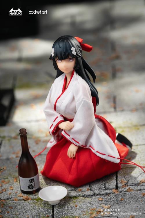 Pocket Art Series Exorcism Shrine Maiden Tsubaki 1/12 Scale Action Figure Gallery Image 11