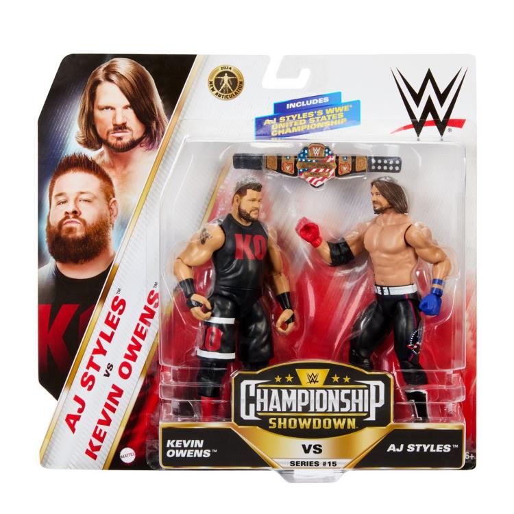 WWE Championship Showdown Series 15 Kevin Owens & AJ Styles Two-Pack