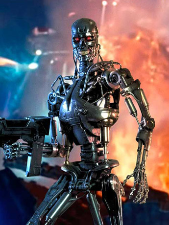 Terminator 2: Judgment Day Museum Masterline T-800 Endoskeleton 1