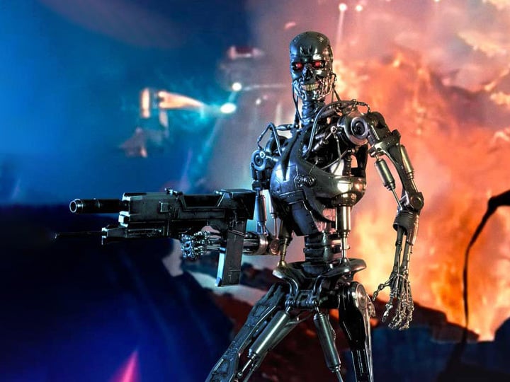 Terminator 2: Judgment Day Museum Masterline T-800 Endoskeleton 1/3 Scale Statue Gallery Image 1
