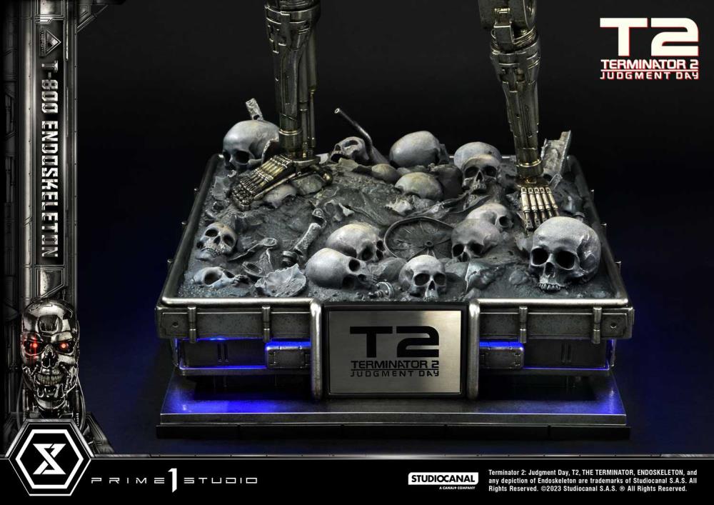 Terminator 2: Judgment Day Museum Masterline T-800 Endoskeleton 1/3 Scale Statue Gallery Image 33