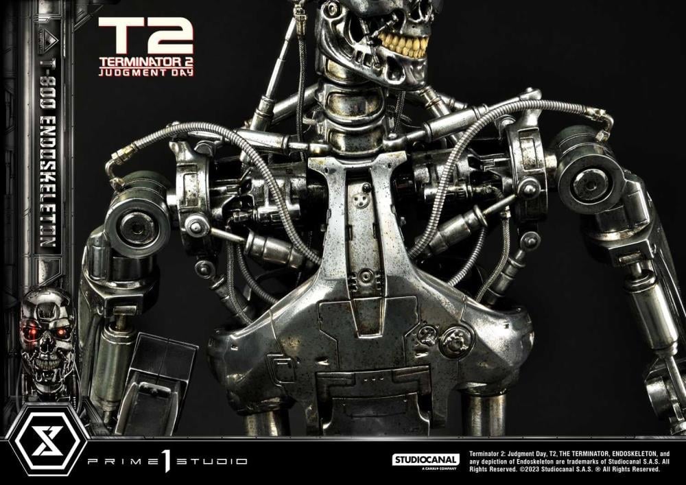 Terminator 2: Judgment Day Museum Masterline T-800 Endoskeleton 1/3 Scale Statue Gallery Image 27