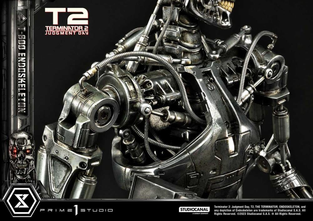 Terminator 2: Judgment Day Museum Masterline T-800 Endoskeleton 1/3 Scale Statue Gallery Image 26
