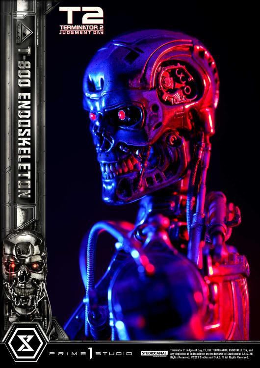 Terminator 2: Judgment Day Museum Masterline T-800 Endoskeleton 1/3 Scale Statue Gallery Image 46