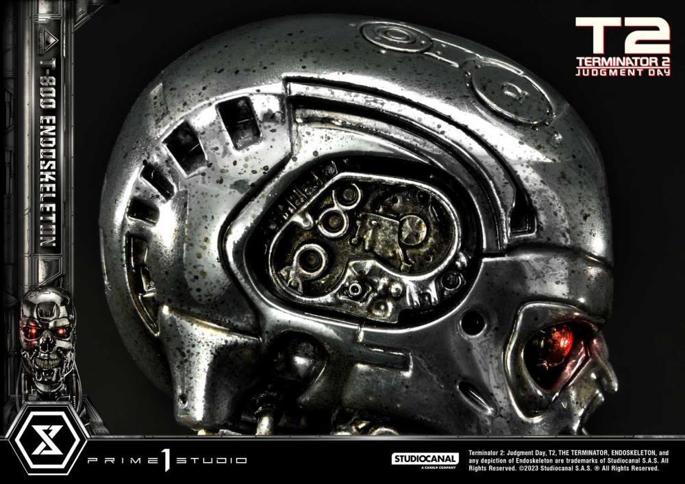 Terminator 2: Judgment Day Museum Masterline T-800 Endoskeleton 1/3 Scale Statue Gallery Image 31