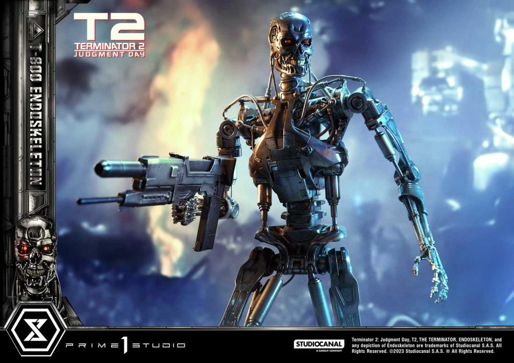 Terminator 2: Judgment Day Museum Masterline T-800 Endoskeleton 1/3 Scale Statue Gallery Image 44