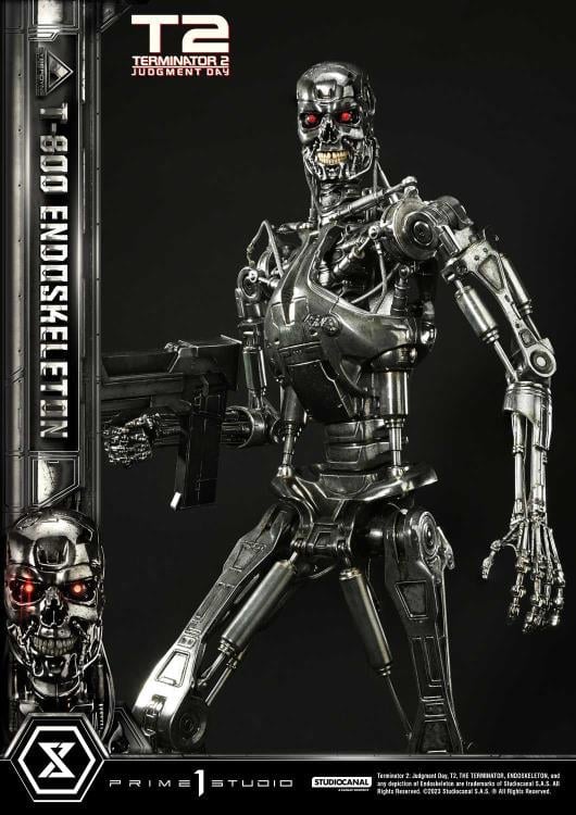 Terminator 2: Judgment Day Museum Masterline T-800 Endoskeleton 1/3 Scale Statue Gallery Image 18