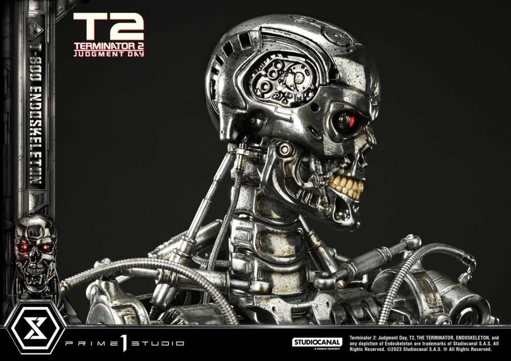 Terminator 2: Judgment Day Museum Masterline T-800 Endoskeleton 1/3 Scale Statue Gallery Image 22