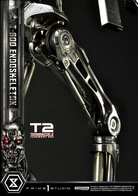 Terminator 2: Judgment Day Museum Masterline T-800 Endoskeleton Deluxe 1/3 Scale Statue Gallery Image 19