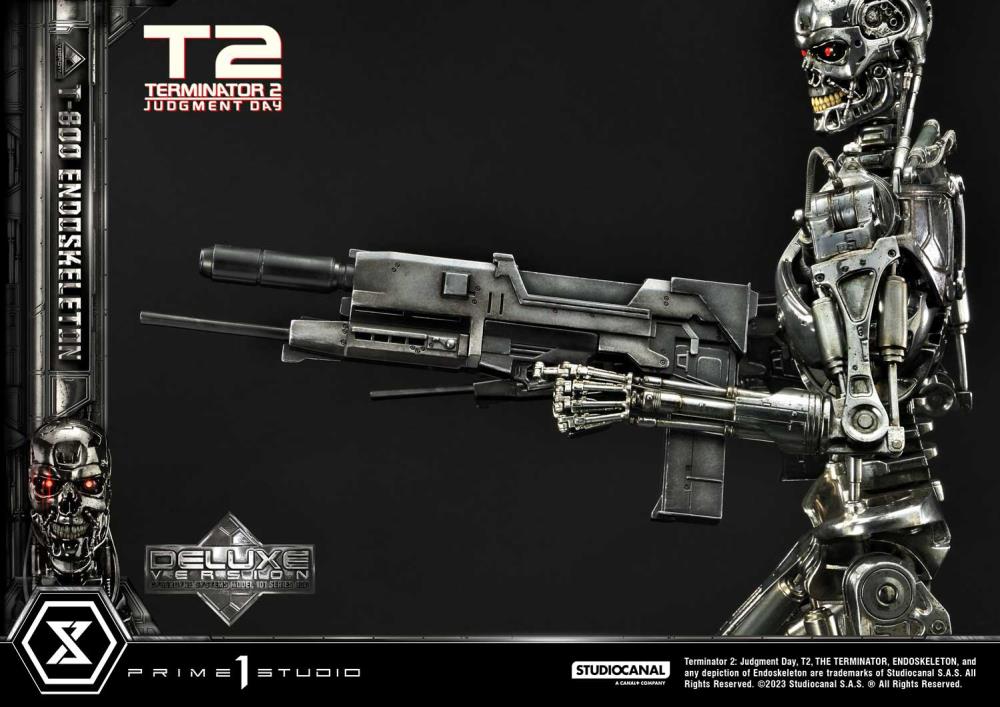 Terminator 2: Judgment Day Museum Masterline T-800 Endoskeleton Deluxe 1/3 Scale Statue Gallery Image 17