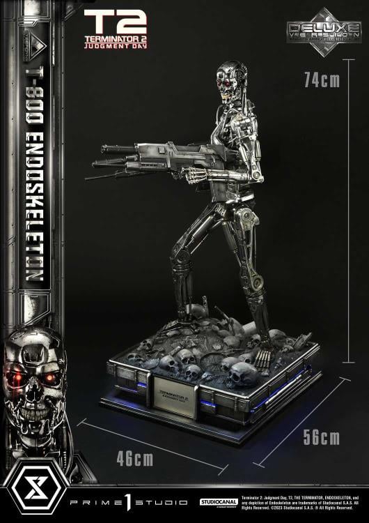 Terminator 2: Judgment Day Museum Masterline T-800 Endoskeleton Deluxe 1/3 Scale Statue Gallery Image 4