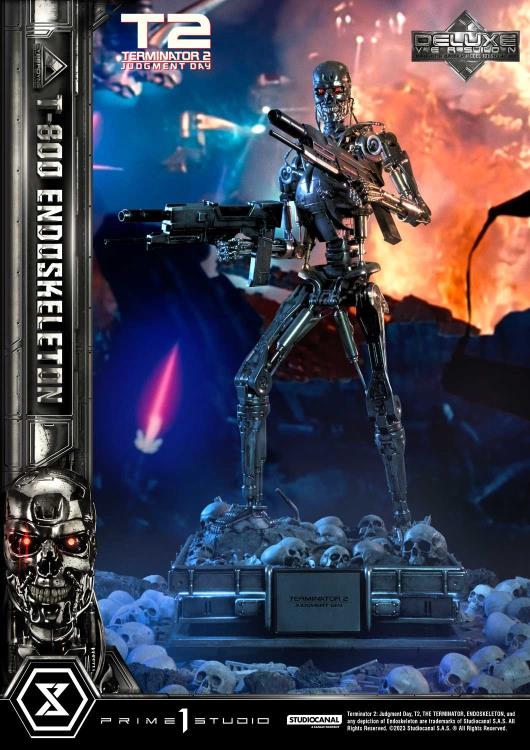 Terminator 2: Judgment Day Museum Masterline T-800 Endoskeleton Deluxe 1/3 Scale Statue Gallery Image 38