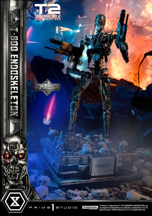 Terminator 2: Judgment Day Museum Masterline T-800 Endoskeleton Deluxe 1/3 Scale Statue Gallery Image 42