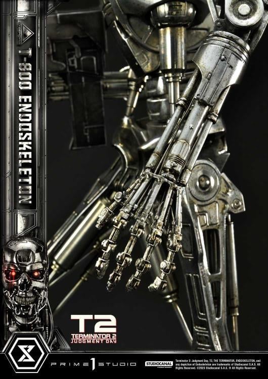 Terminator 2: Judgment Day Museum Masterline T-800 Endoskeleton Deluxe 1/3 Scale Limited Edition Statue (With Bonus) Gallery Image 32