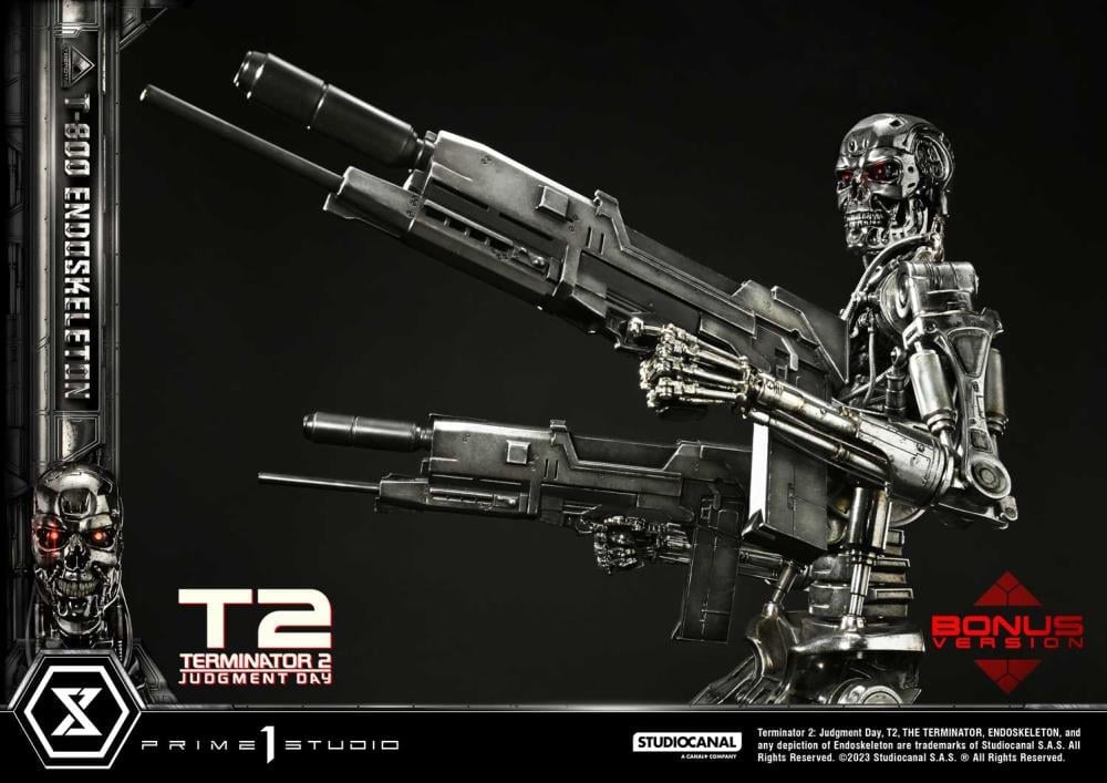 Terminator 2: Judgment Day Museum Masterline T-800 Endoskeleton Deluxe 1/3 Scale Limited Edition Statue (With Bonus) Gallery Image 25