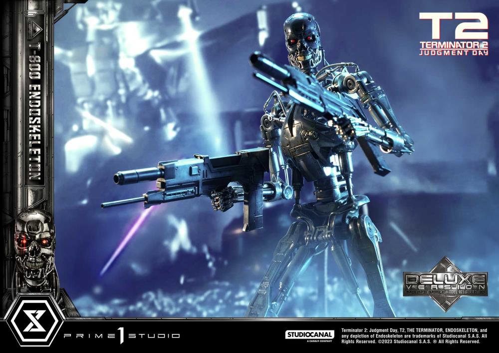 Terminator 2: Judgment Day Museum Masterline T-800 Endoskeleton Deluxe 1/3 Scale Limited Edition Statue (With Bonus) Gallery Image 52