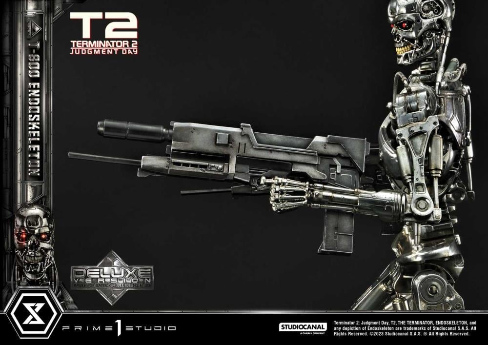 Terminator 2: Judgment Day Museum Masterline T-800 Endoskeleton Deluxe 1/3 Scale Limited Edition Statue (With Bonus) Gallery Image 31