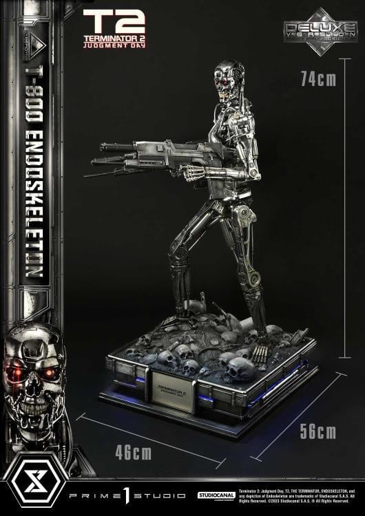 Terminator 2: Judgment Day Museum Masterline T-800 Endoskeleton Deluxe 1/3 Scale Limited Edition Statue (With Bonus) Gallery Image 4