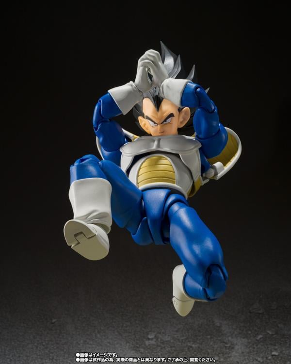 Dragon Ball Z S.H.Figuarts Vegeta (24000 Power Level) Exclusive Action Figure Gallery Image 9
