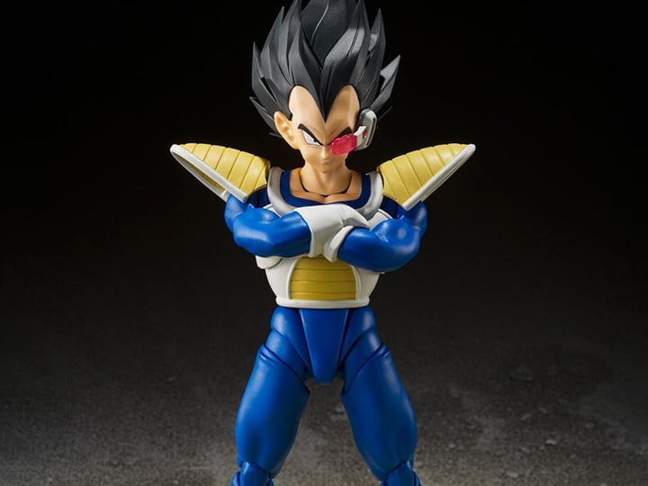 Dragon Ball Z S.H.Figuarts Vegeta (24000 Power Level) Exclusive Action Figure Gallery Image 1