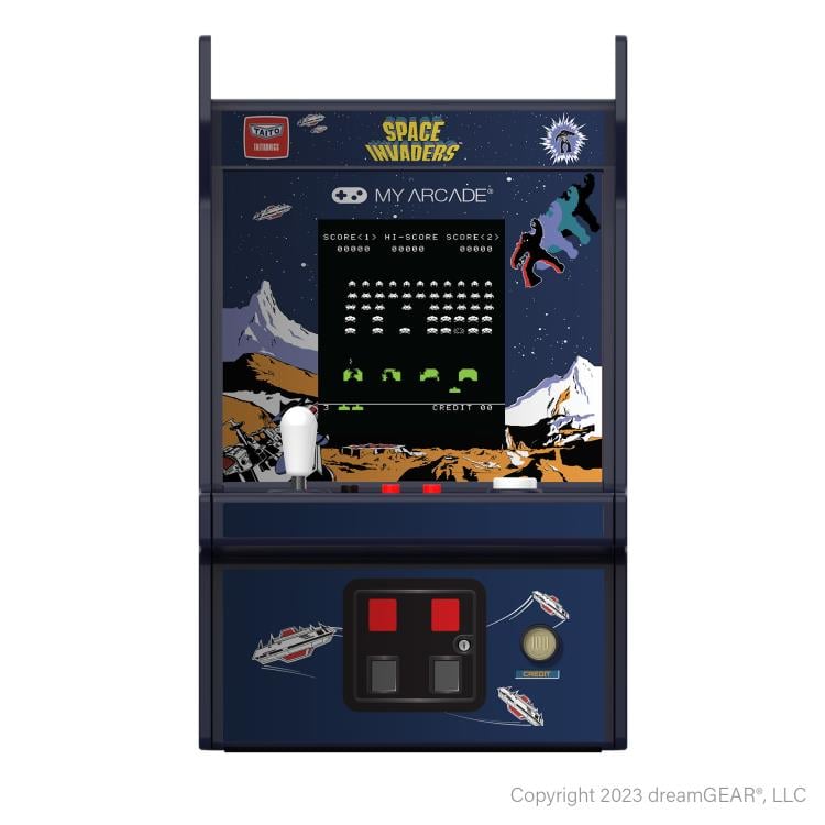 Space Invaders Collectible Retro Micro Player Pro