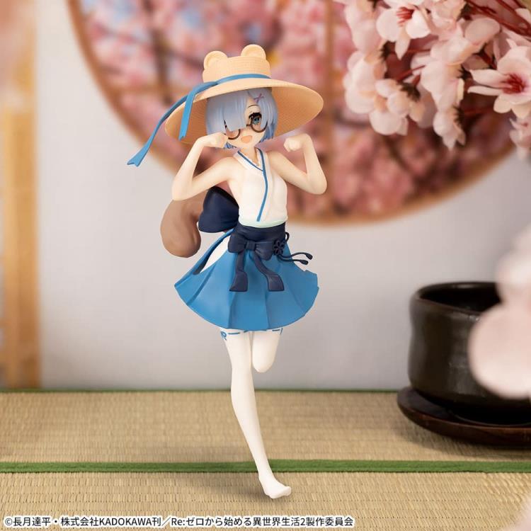Re:Zero Starting Life in Another World Luminasta Rem (Pom Poko Raccoon Dog) Gallery Image 3