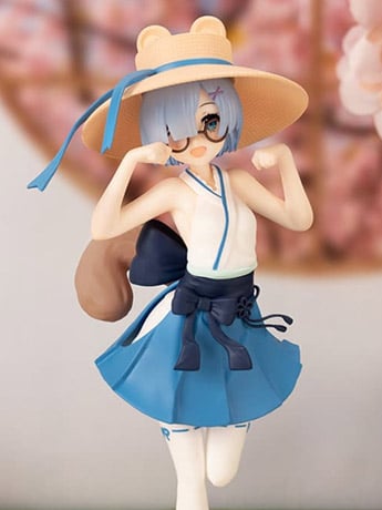 Re:Zero Starting Life in Another World Luminasta Rem (Pom Poko Raccoon Dog) Gallery Image 2