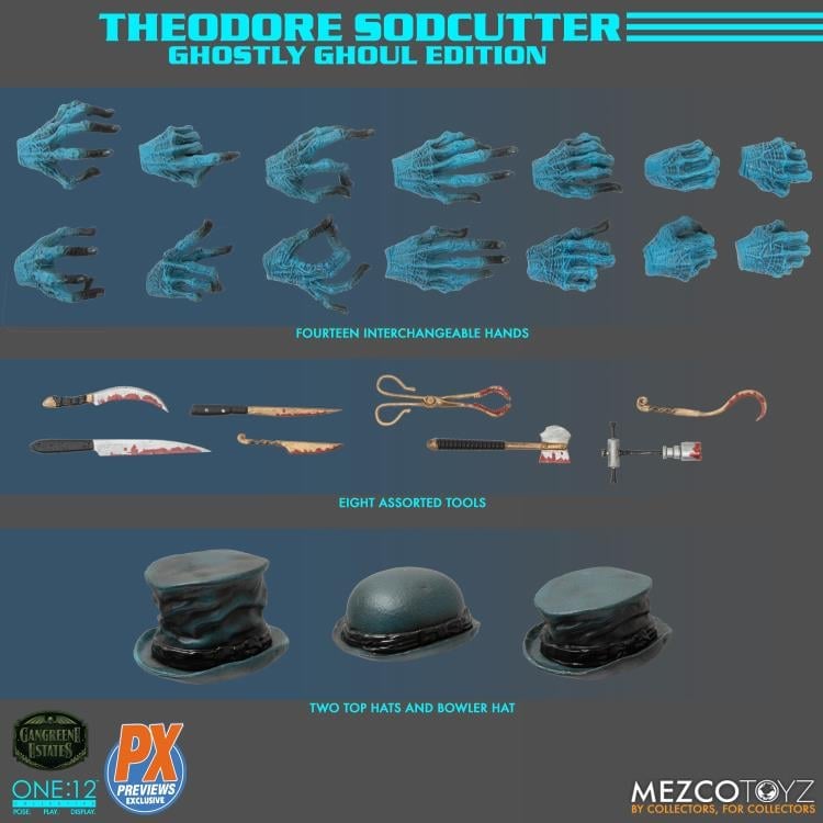 Gangreene Estates One:12 Collective Theodore Sodcutter PX Previews Exclusive Figure Gallery Image 13