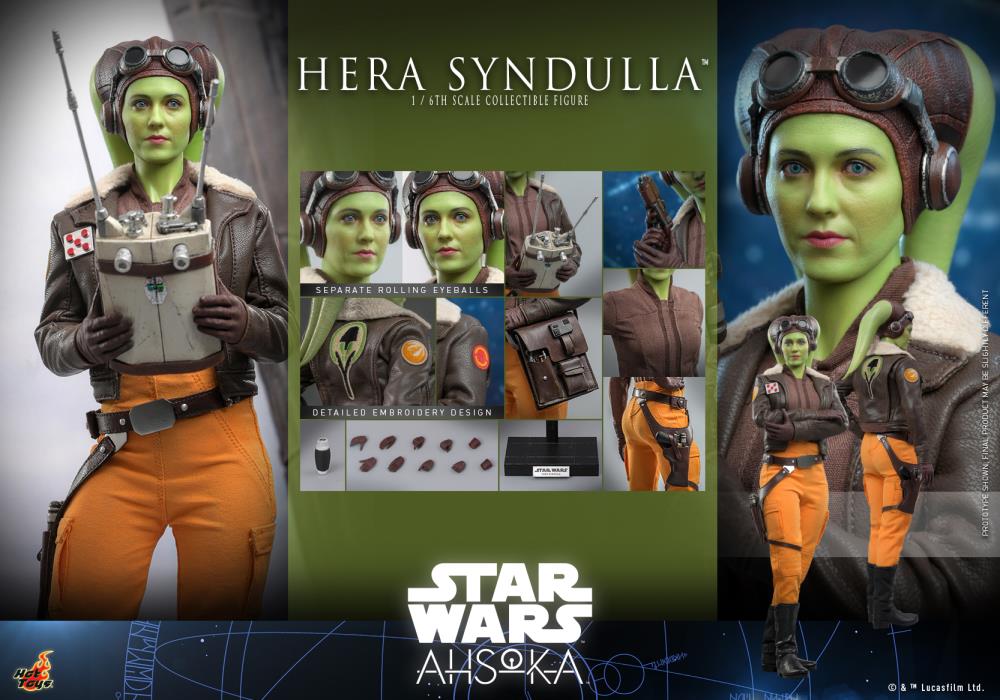 Star Wars: Ahsoka TMS113 Hera Syndulla 1/6th Scale Collectible Figure Gallery Image 22
