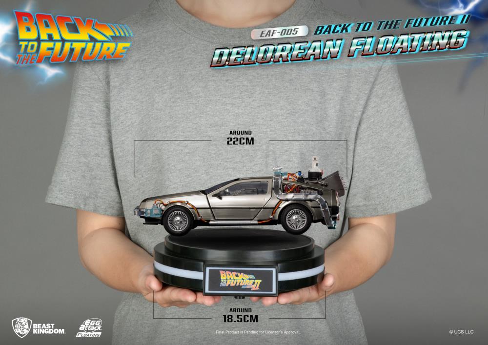 Back to the Future Part II Egg Attack Floating EAF-005 Floating DeLorean Gallery Image 9