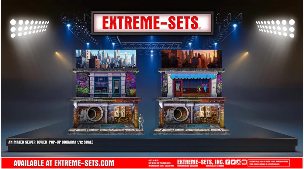 Animated Sewer Tower 1/12 Scale Pop-Up Diorama Gallery Image 9