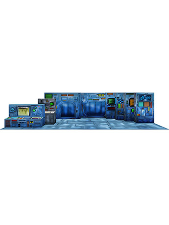 Animated Command Station 1/12 Scale Pop-Up Diorama