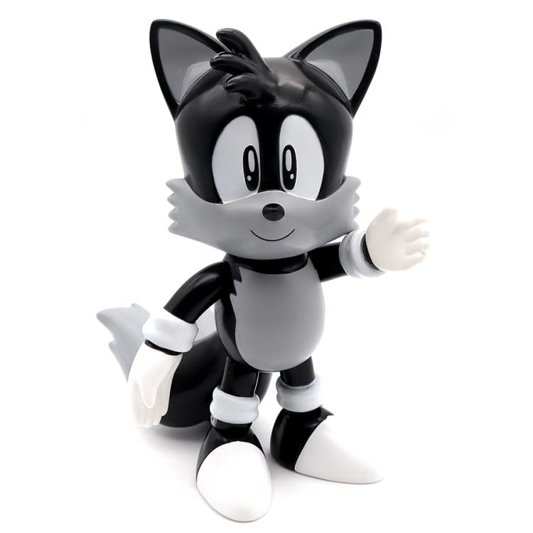 Sonic The Hedgehog SOFVIPS Tails (Monotone) Soft Vinyl Figure Gallery Image 5